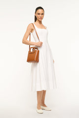 Mini Shirley Leather Bag | Saddle
