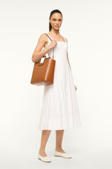 Shirley Leather Bag | Saddle