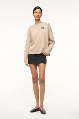 CUSTOM Kmsumu x C.BONZ SERRANO CASHMERE SWEATER | STONE
