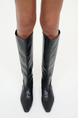 Wally Flat Boot | Black