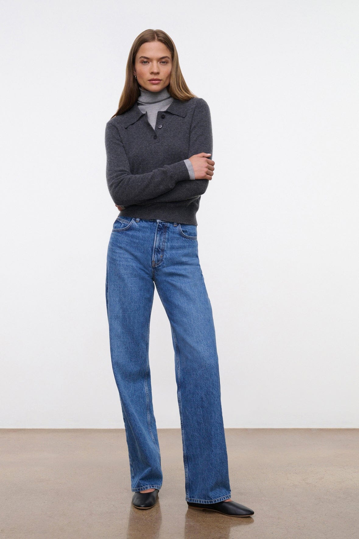 Leo High - Rise Jean | Vintage Wash