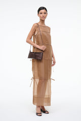 Eve Clutch | Espresso Croco