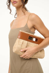 Lena Clutch | Natural Tan