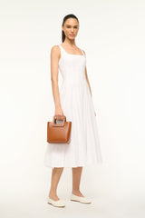 Mini Shirley Leather Bag | Saddle