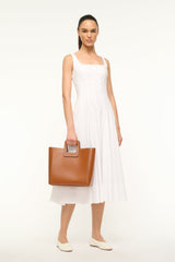 Shirley Leather Bag | Saddle