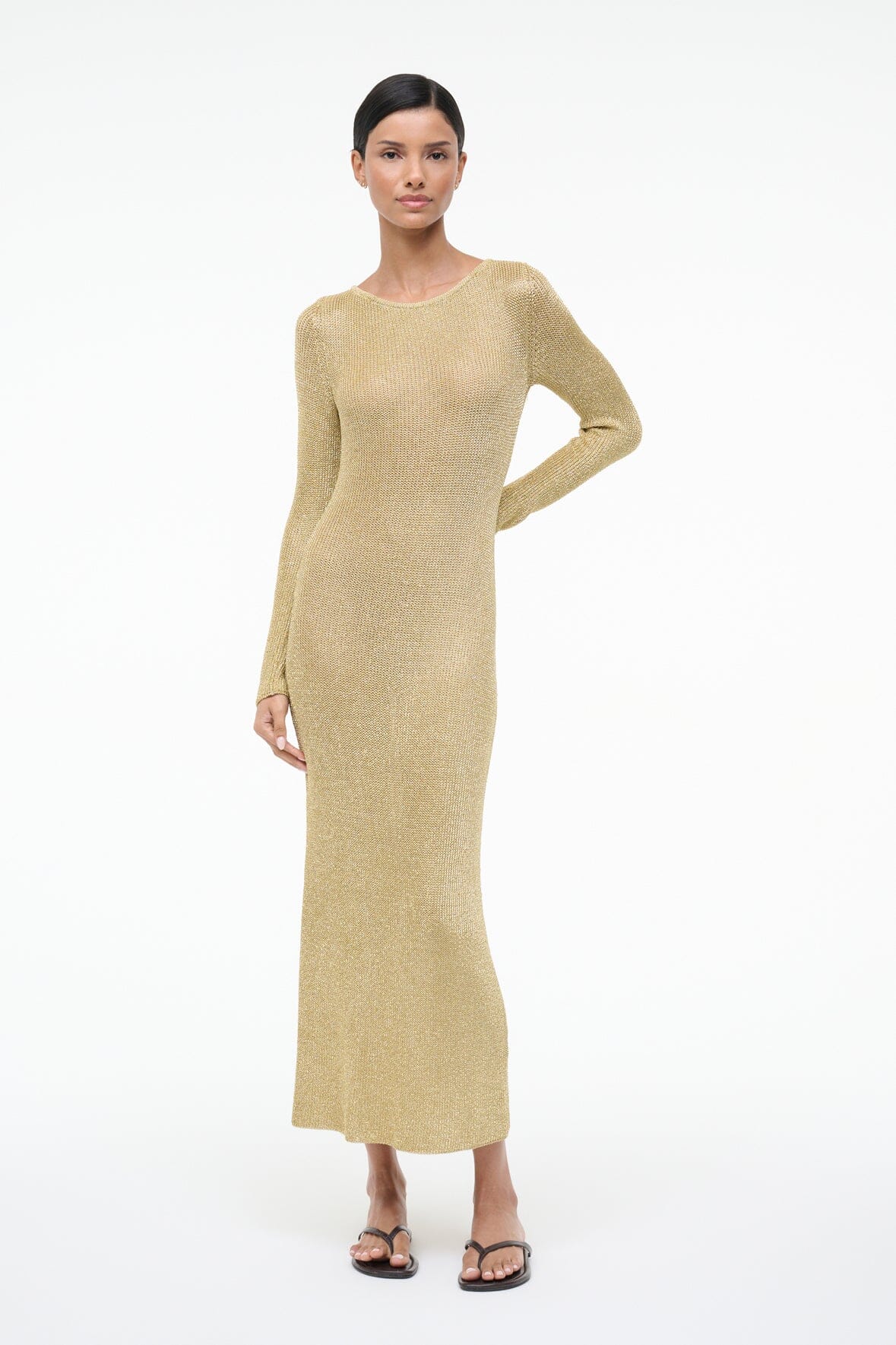 Nikitta Dress | Gold