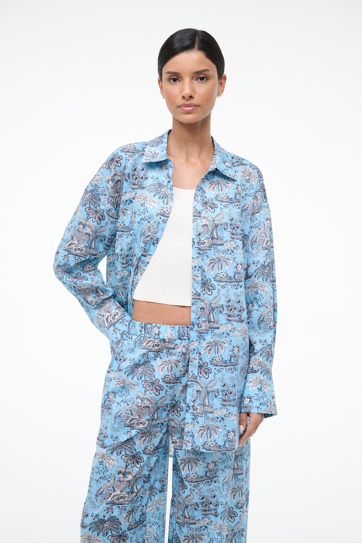 Sandbar Top | Sky Toile