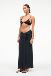 Soraya Mesh Skirt | Black