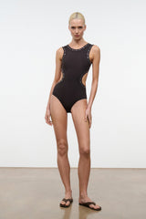 Dolce One - Piece | Espresso Studs