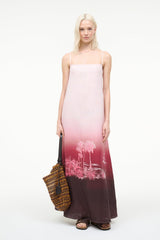 Laura Linen Dress | California Clouds
