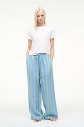 Mateo Linen Pant | Seaport Stripe