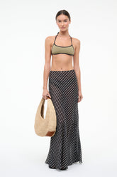 Velma Skirt | Black Geo