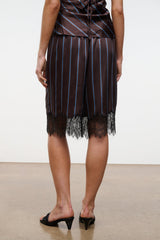 Verano Silk Short | Redondo Stripe