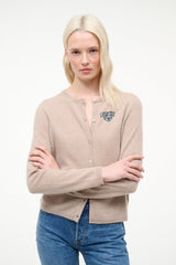 CUSTOM Kmsumu x C.BONZ MIDNIGHT CASHMERE CARDIGAN | STONE