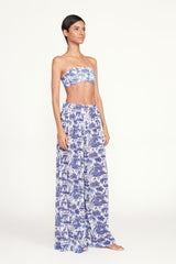 Marza Pant | Blue Toile