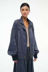 Simone Jacket | Chambray