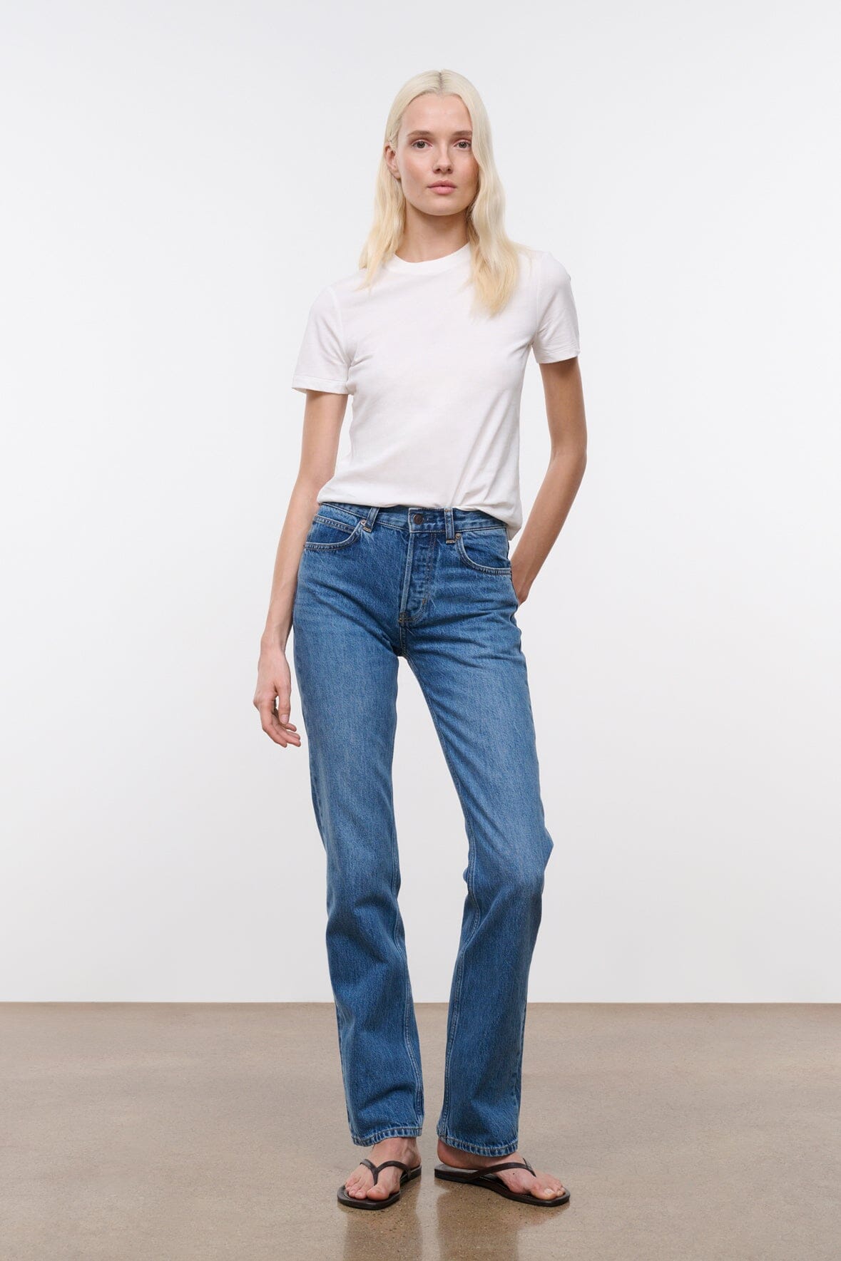 Teddy Straight Jean | Vintage Wash