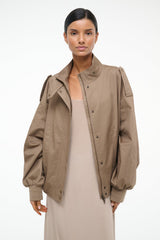 Simone Jacket | Taupe