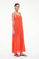 Laura Coverup Dress | Flame