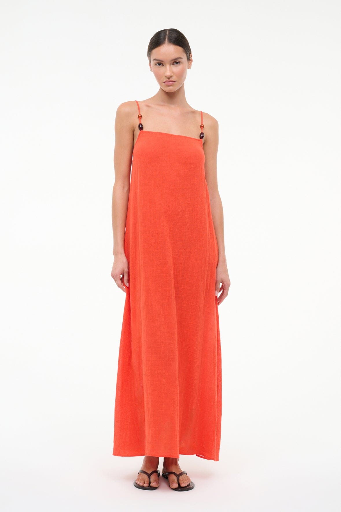 Laura Coverup Dress | Flame