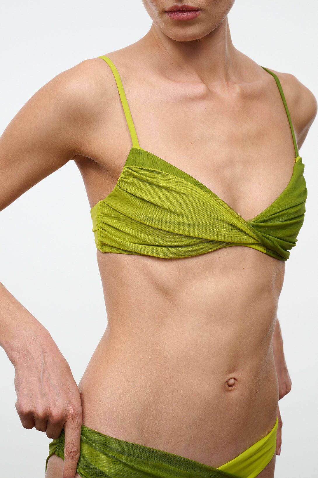 La Mer Bikini Top | Citron Pesto