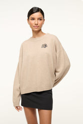 CUSTOM Kmsumu x C.BONZ SERRANO CASHMERE SWEATER | STONE