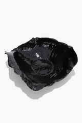 Wavy Bowl | Black Glaze