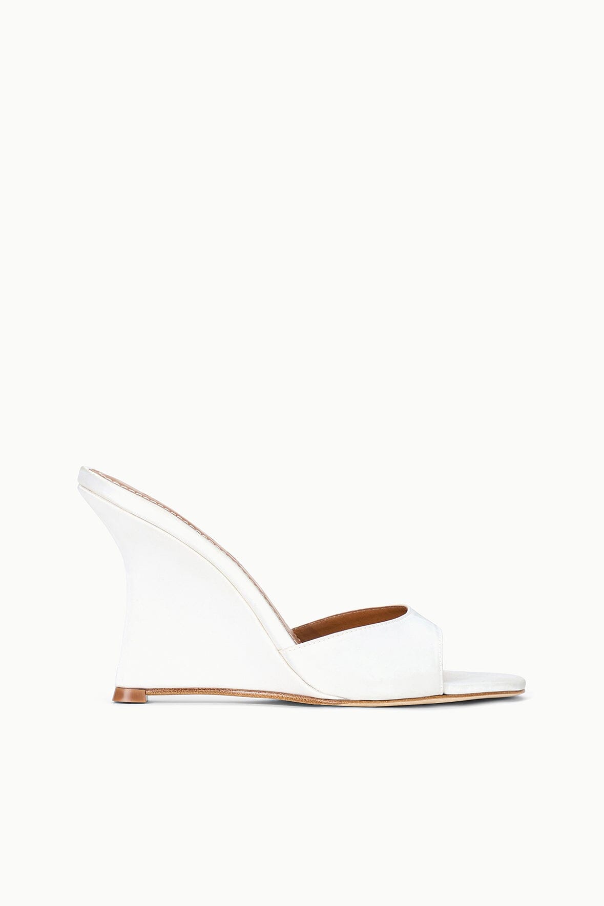 Brigitte High Wedge Sandal | Ivory