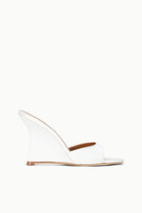 Brigitte High Wedge Sandal | Ivory