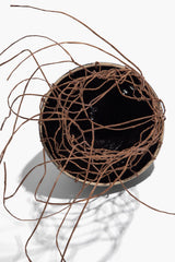 Organic Woven Cone | Ceramic Twine