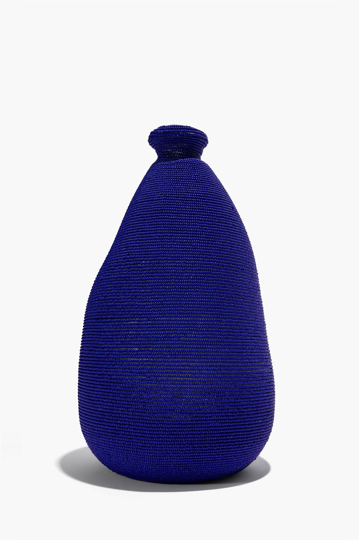 Hand - Beaded Vase | Blue