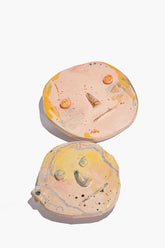 Louise Ceramic Faces | Cotton Candy Glaze