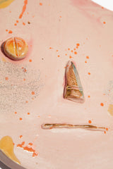 Louise Ceramic Faces | Cotton Candy Glaze