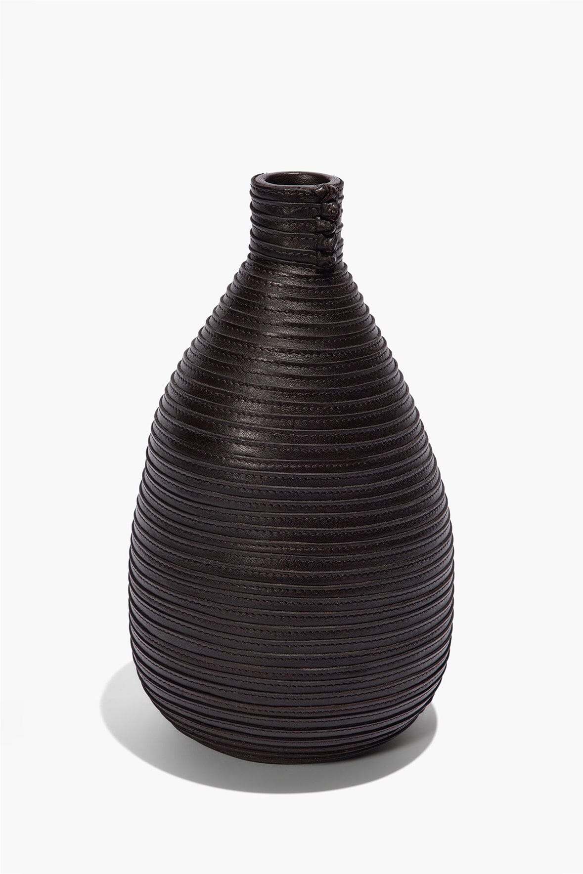 Stratum Wrapped Vase | Espresso
