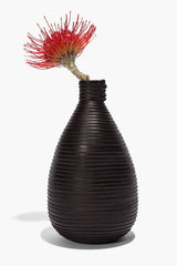 Stratum Wrapped Vase | Espresso