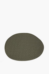 Gentry Leather Placemat | Moss