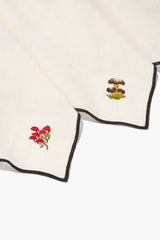 Gala Embroidered Napkins | Natural