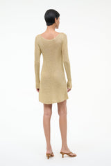 Nikitta Mini Dress | Gold