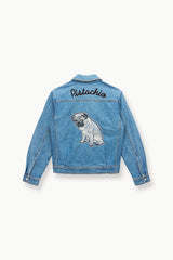 Oversized Ryan Denim Jacket | Medium Wash