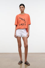 Von Linen Short | White