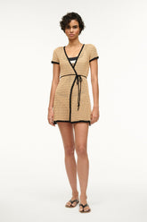 Spritz Coverup Dress | Natural Black