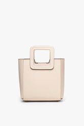 Mini Shirley Leather Bag | Cream
