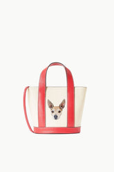 Custom Allora Mini Tote | Cream Red Rose