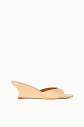 Brigitte Wedge Sandal | Porcini