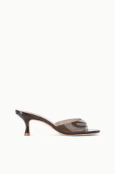 Brigitte Mule | Espresso Pvc
