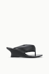 Juno Wedge Sandal | Black