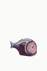 Pesce Beaded Clutch | Ultraviolet