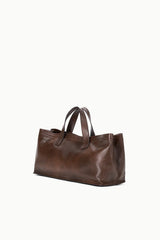Port Tote | Espresso Distressed