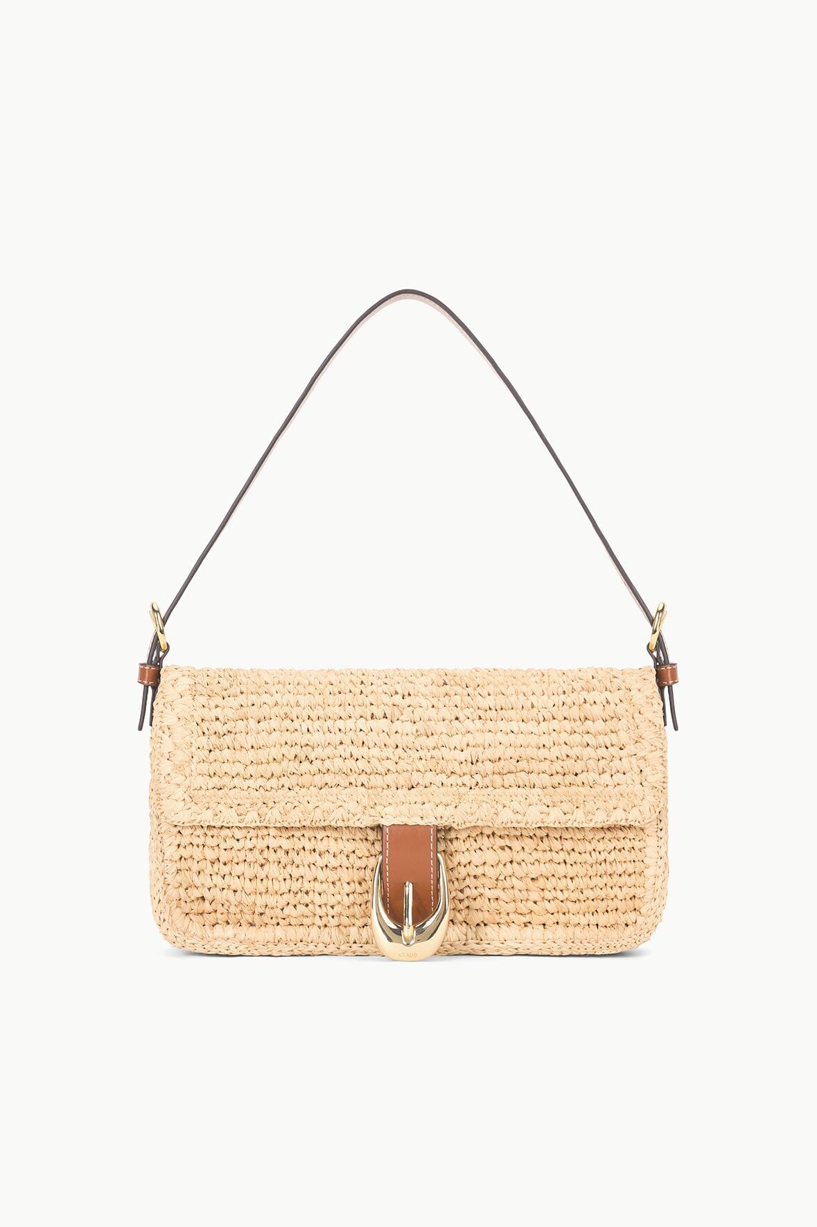 Harlow Raffia Bag | Natural Tan