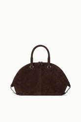 Hester Satchel | Espresso Suede